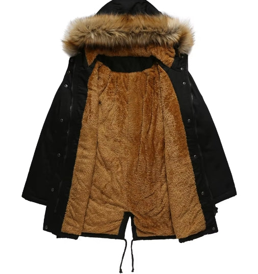 Quilted Hooded Coat | Women's Winter Jacket