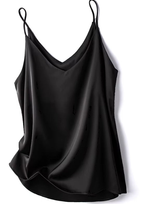 Camisole Crop Top — Spaghetti Strap Tank Top