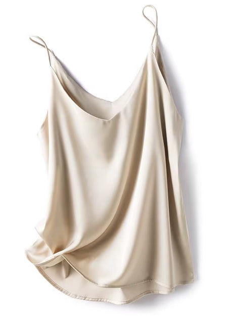Camisole Crop Top — Spaghetti Strap Tank Top