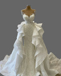 lace-mermaid-bridal-gown-sweetheart-detachable-train