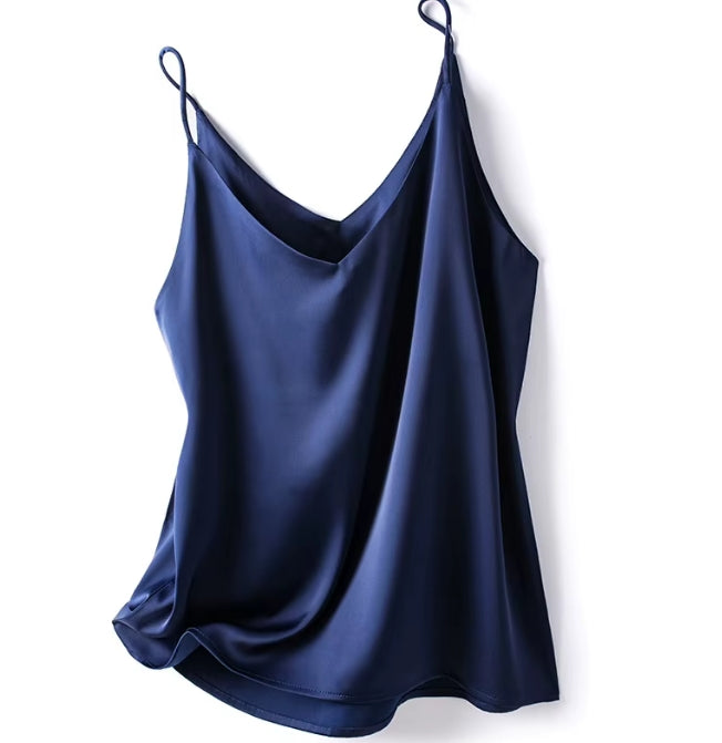 Camisole Crop Top — Spaghetti Strap Tank Top