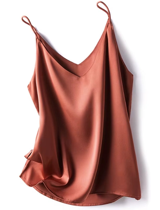 Camisole Crop Top — Spaghetti Strap Tank Top