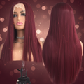 Red Lace Front Wig - Front & Back Glam